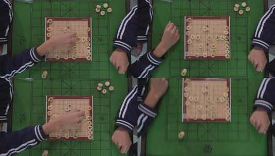 学生下棋高清视频高清在线视频素材下载