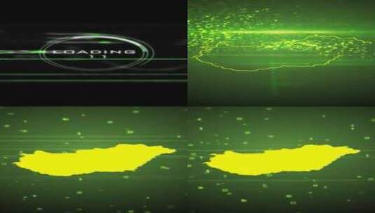 匈牙利数字地图简介-垂直视频高清在线视频素材下载