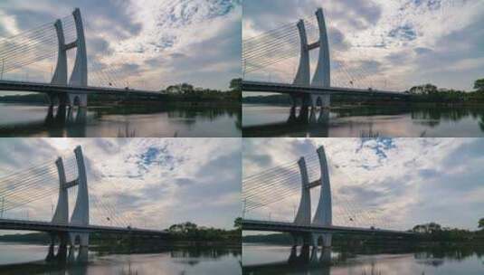 桂林南洲大橋（11.14）高清在线视频素材下载