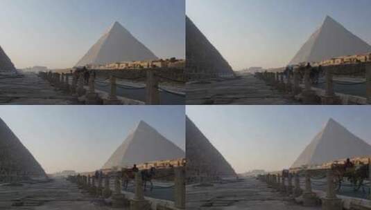 埃及历史上古老的金字塔高清在线视频素材下载