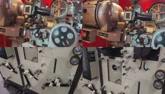 【镜头合集】古董复古老式录影机电影高清在线视频素材下载