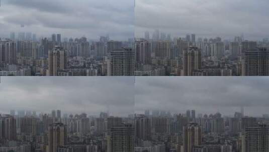 广州暴雨天气高清在线视频素材下载