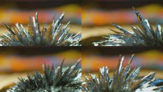 暖色磁性金属慢动作奇幻视觉背景 (3)高清在线视频素材下载