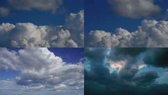 唯美云层云海景观高清在线视频素材下载