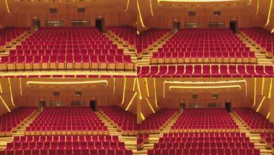 剧院剧场室内建筑空镜高清在线视频素材下载
