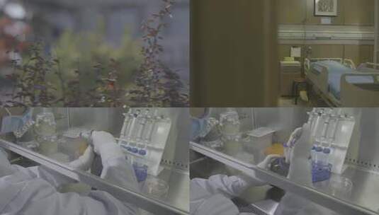 医院空镜 意象化镜头高清在线视频素材下载