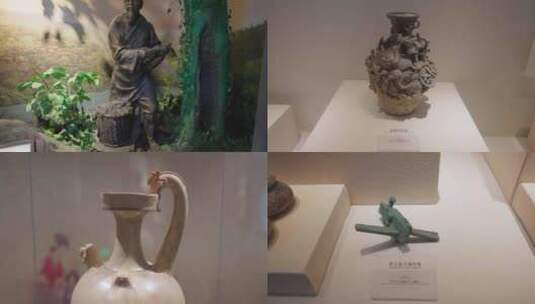桐庐博物馆藏品高清在线视频素材下载