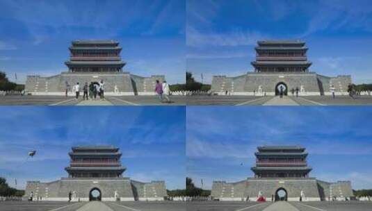 北京永定门（正）高清在线视频素材下载