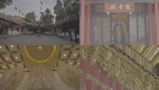 「有版权」原创LOG3寺庙佛教佛像合集高清在线视频素材下载