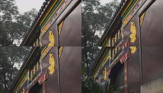 寺院宝光寺高清在线视频素材下载