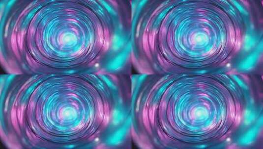 科技感光线隧道穿梭4K高清在线视频素材下载