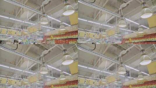 超市传送带高清在线视频素材下载
