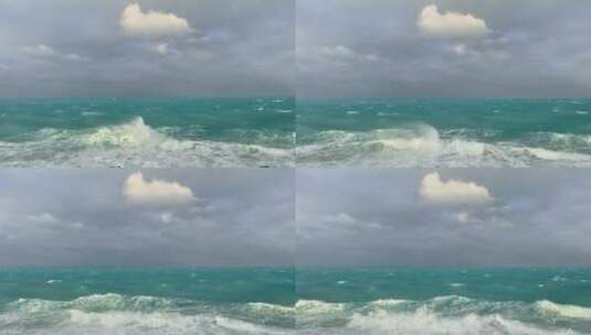 大海波浪高清在线视频素材下载