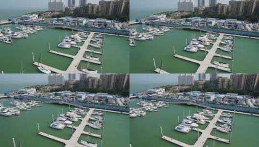 珠海九州港客运游轮码头高清在线视频素材下载