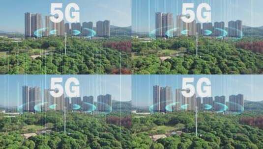 5G信号塔高清在线视频素材下载