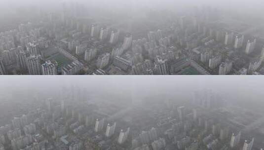 城市空气污染高清在线视频素材下载