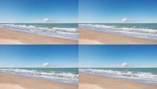 大海海浪海边浪花高清在线视频素材下载