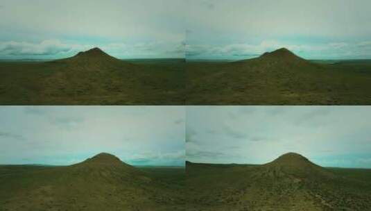 内蒙哈达火山群高清在线视频素材下载