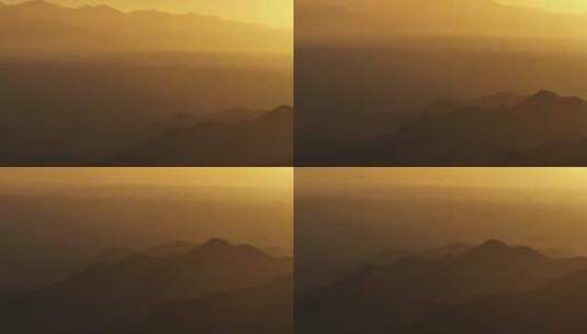 群山上的日出高清在线视频素材下载