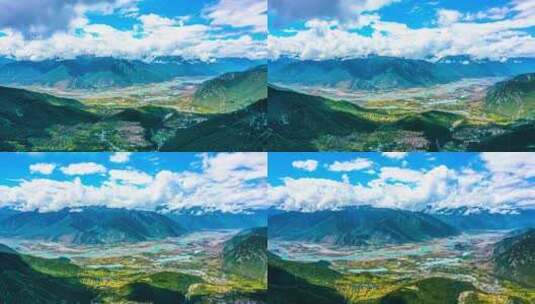 西藏林芝尼洋河高清在线视频素材下载