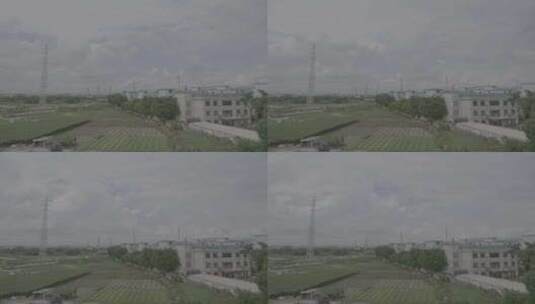 广州田园稻田 3:2 5K 4K log色彩 延时摄影高清在线视频素材下载
