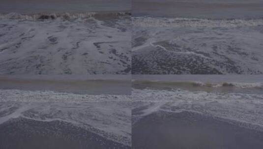 澳门黑沙沙滩高清在线视频素材下载