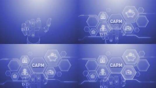 Capm手摸、数字化转型、科学与人工智能高清在线视频素材下载