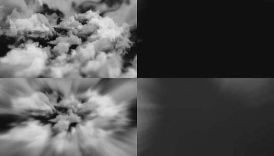 6款穿越云层（ae模板）飞跃 穿过云层高清AE视频素材下载