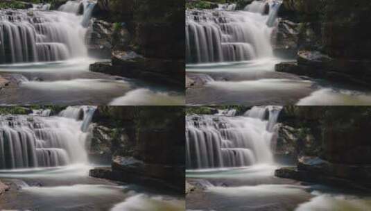 桂林石盆溪瀑布（08.22）高清在线视频素材下载