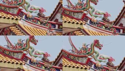广东省潮汕地区传统建筑高清在线视频素材下载