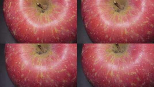 红富士苹果水果健康高清在线视频素材下载