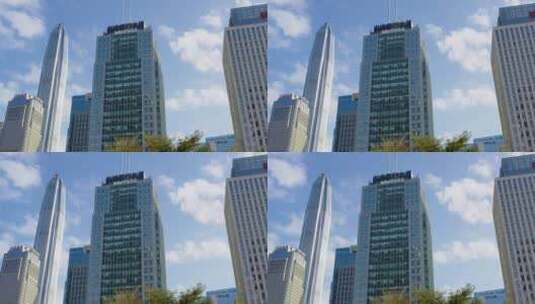 深圳兴业银行总部大厦高清在线视频素材下载