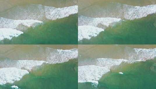 多层海浪垂直拍摄高清在线视频素材下载