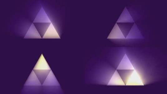 三角光线概念迷幻时尚背景高清在线视频素材下载