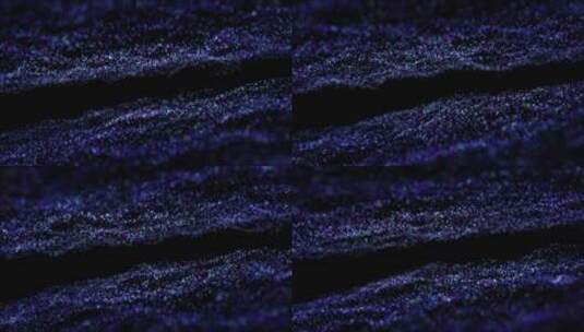 梦幻的蓝紫色粒子特效高清在线视频素材下载