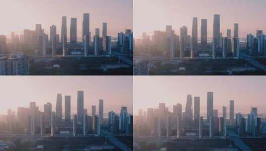深圳城市地标航拍视频高清在线视频素材下载