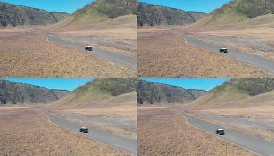 沙漠越野汽车高清在线视频素材下载
