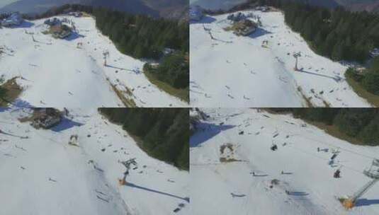 滑雪场高清在线视频素材下载