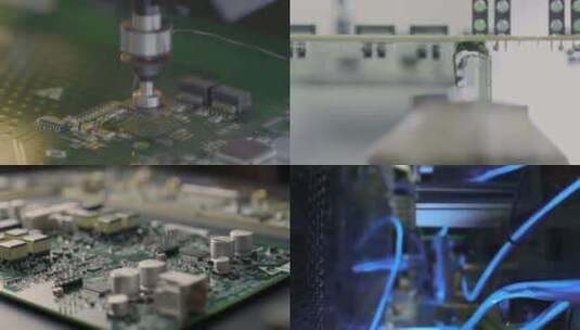 芯片半导体中国芯高清在线视频素材下载