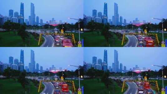 广州 珠江新城高清在线视频素材下载