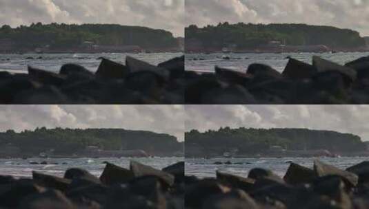 平潭海岛沙滩高清在线视频素材下载