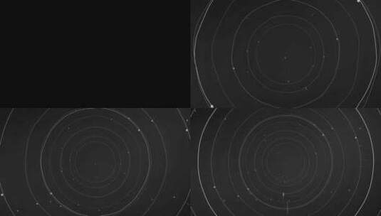 科技光圈圆圈线条穿梭高清在线视频素材下载
