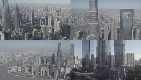 上海国际金融中心高清在线视频素材下载