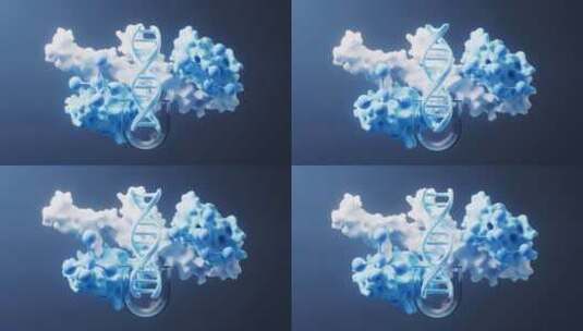 里面有DNA的医疗胶囊高清在线视频素材下载