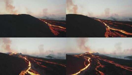 格尔丁达加尔斯戈斯火山【4K]高清在线视频素材下载