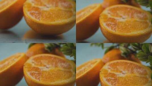 水果店素材橙子橘子高清在线视频素材下载