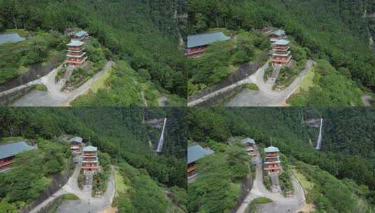 位于日本和歌山的清愿寺高清在线视频素材下载