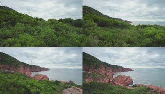 福建霞浦海边风景航拍高清在线视频素材下载