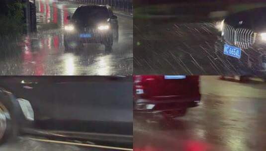 汽车行驶出隧道画面高清在线视频素材下载