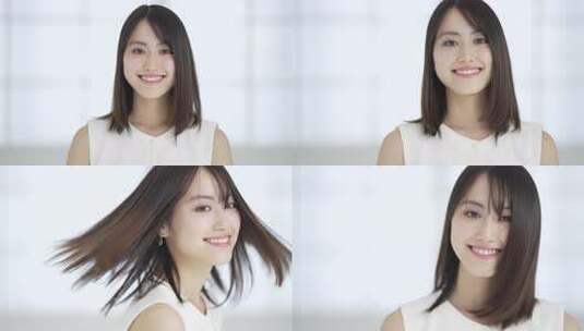 笑一回女性高清在线视频素材下载